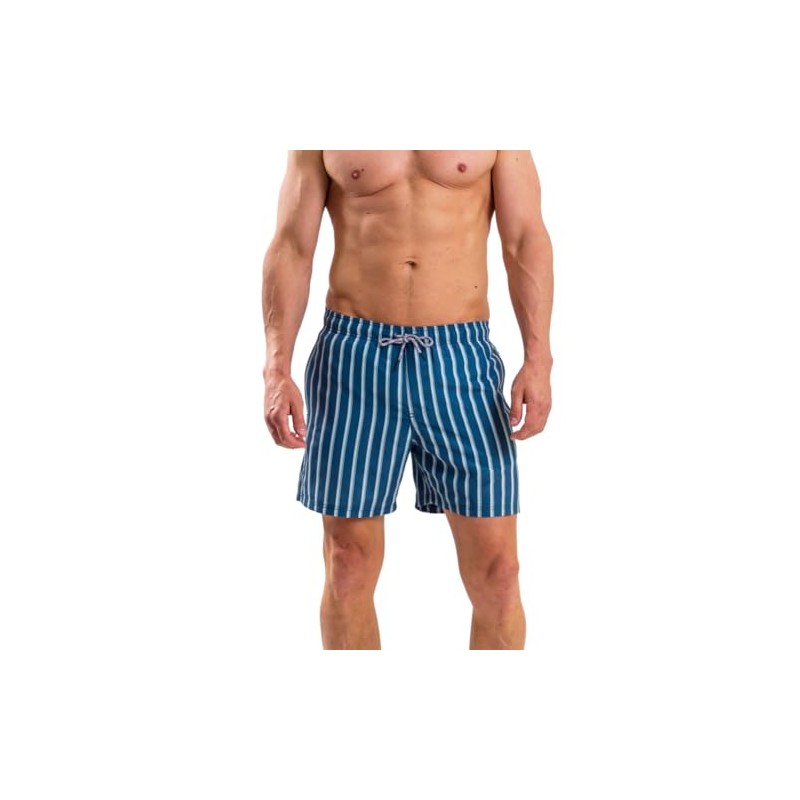 RIPT Men's Quick Dry UV 50 Sun Protection Swimming Trunks,