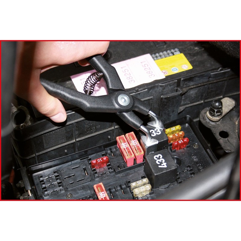 KS Tools 115.1308 Relay pliers-angled