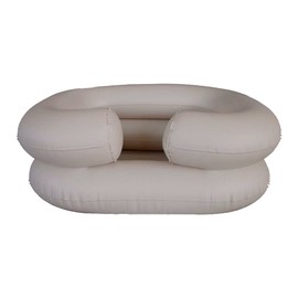 Mobiclinic, Inflatable Head Washbasin, Head Wash Basin, Hair Wash Basin for Old and Disabled People, Mobile Washing Basin without Accessories, White