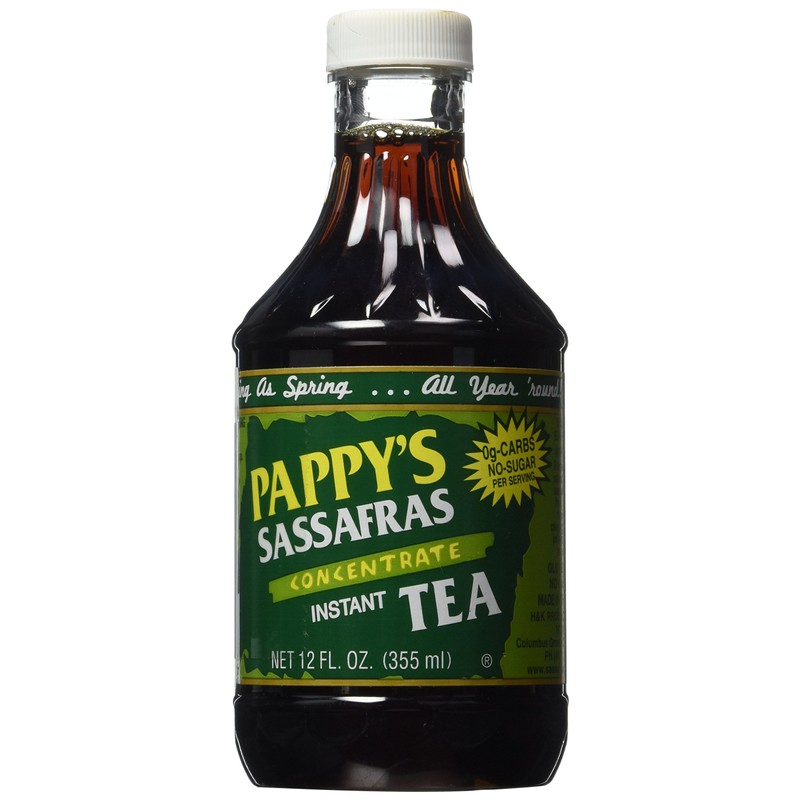 Pappys Tea Sassafras Instant, 12 fl oz