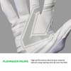 Cutters - Game Day Pro Receiver Gloves YTH Solid White