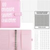100 Envelopes Money Saving Challenge, Money Saving Planner Cash Envelope