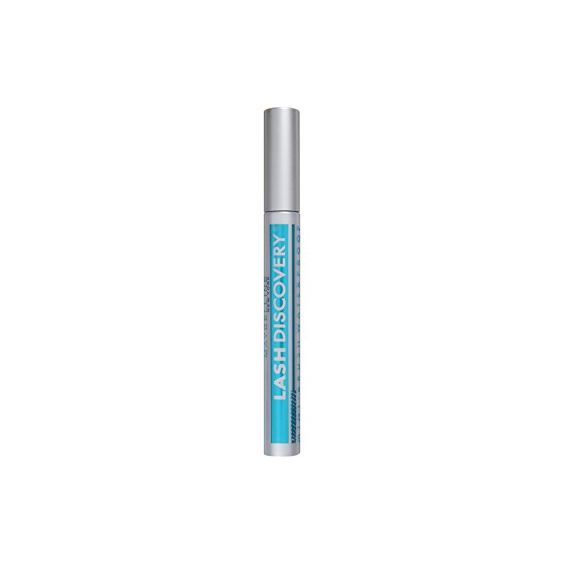 Maybelline Lash Discovery - Mascara lavable, muy negro, 0,16 onzas