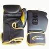 Trained Boxing Gloves 14oz (Gold & Black)
