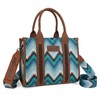 Wrangler x Montana West Aztec Canvas Tote Bags for Women