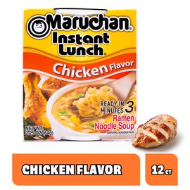 Maruchan Instant Lunch Chicken Flavor, 2.25 Ounce (Pack of 12) (4178990121)