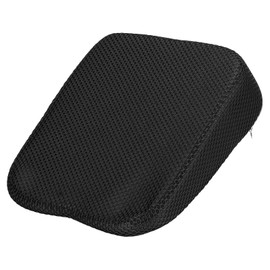 HARFINGTON Seat Cushion 4.72" Thick Comfort Memory Foam Office Chair Cushion with Non Slip Bottom for Car Seat Driver, Black