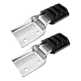 HUQUZN Upper Hood Guide Bracket Fit for Peterbilt 384 388 2008-2014 Peterbilt 389 2008-2019, Stainless Steel Hood Guide Bracket Replace L11-6133 MPB75133 L116133, 2PCS