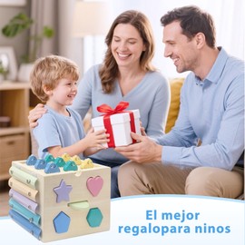 TAKUTA Juguetes Montessori 10 en 1, Material Didáctico Preescolar, Juguetes Educativos para Niños y Niñas 3-6 Años