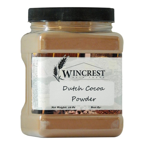 Premium Dutch Processed Cocoa Powder - 1 Lb Container