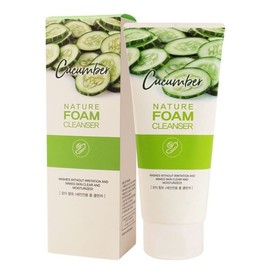 Moist moisture care foam cleanser 180g / 오이 성분이 선사하는 촉촉한 수분케어 폼클렌저 180g