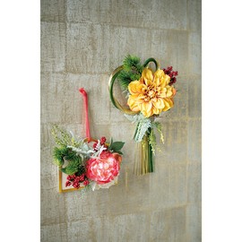 Tokyodo FJ002306 Artificial Flowers, #Red, MAGIQ Brand Senryo Mini Picks, Pack of 3