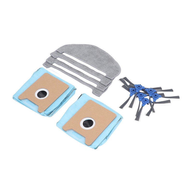 Sweeper Accessories Side Brush Sweeper Rag Cleaner Dust Bag Set