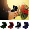 GBYAN Engagement Ring Box with Light Velvet Ring Box for