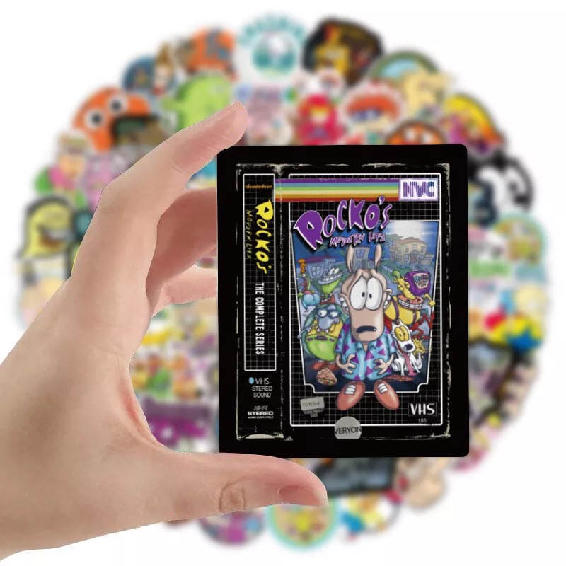 Unbranded Classic Cartoon Character Random 10 PCS Stickers - No