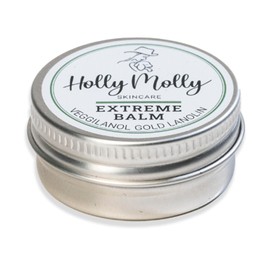 HOLLY MOLLY Extreme Balm 15 ml - 100% Pure Gold Lanolin - To Go - Special Care for Cracked, Extremely Dry Skin - No Fragrances - Natural Cosmetics for Dandruff Care & Eczema