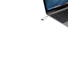 Goobay 66262 USB-C / USB-A OTG Super Speed Adapter für den Anschluss von Ladekabeln - Wandelt USB-C Buchse in USB-A Buchse um