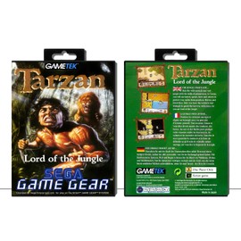 Tarzan: Lord of the Jungle | (SGGEU) Sega Game Gear - Game Case Only - No Game