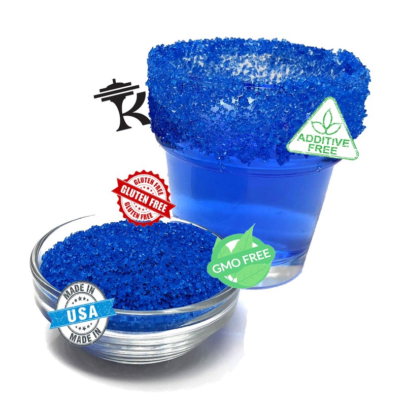 Snowy River Cocktail Sugar (Royal Blue) -1lb