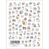 TSUMEKIRA Nail Stickers Cat and Flower Art Materials