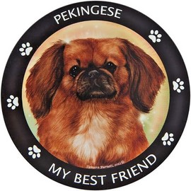 Fashion Jewelry Limited Ed. PEKINGESE DOG PET ANIMAL Pendant 925 Sterling Silver 18" Chain
