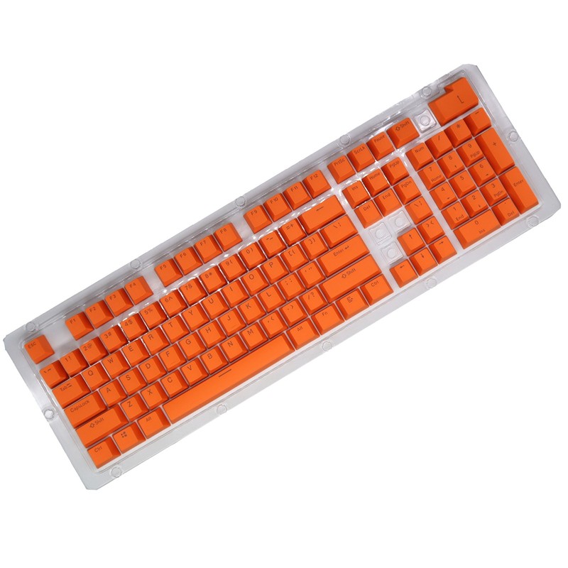 PBT Keycaps Ergonomic Design Oil Resistant Colorful 108 Key Video