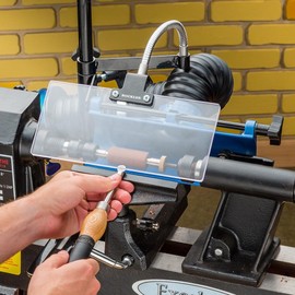 Dust Right Lathe Chip Deflector