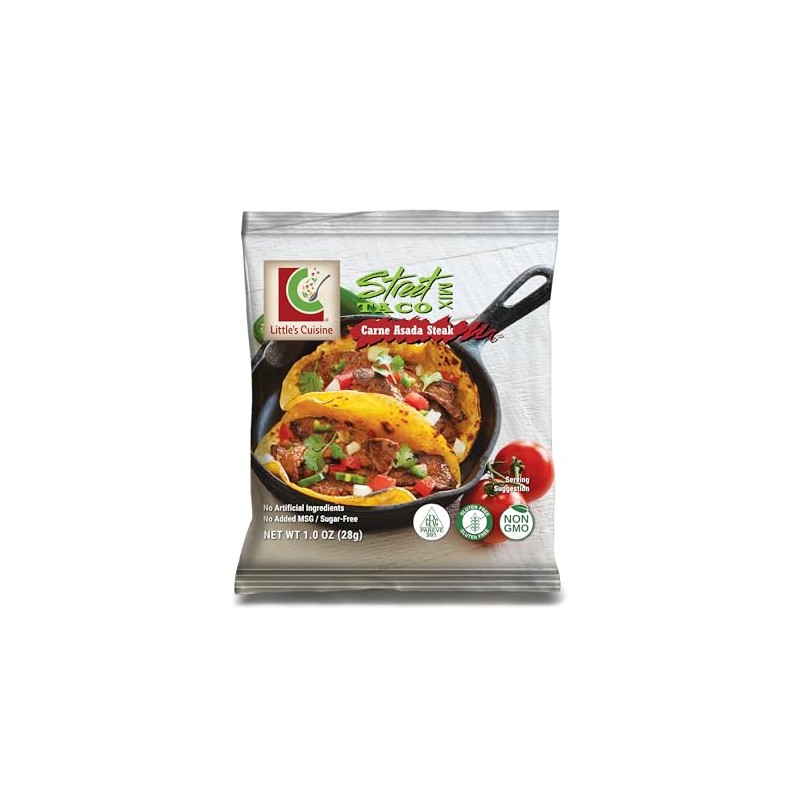 Little's Cuisine | Street Taco Seasoning Mix | Carne Asada
