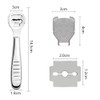 Drybely Professional Stainless Steel Callus Remover for Hardness, Pedicure and