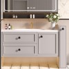 Goldenwarm 25 Pack Cabinet Knobs Black Cabinet Knobs Round Black