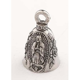 VIRGIN MARY GUARDIAN BIKER BELL WITH HANGER