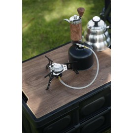 ONLYFIRE Portable Camping Gas Stove, Small Camping Stove with Piezo Ignition, 1LB Propane Adapter, Backpacking Camp Stove w/Carry Bag for Outdoor Cooking Picnic Camping Hiking, GS333