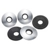 uxcell 200Pcs 1/4" x 3/4" Sealing Washers, Zinc-Plated Carbon Steel
