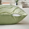 BonBotimen Cushion Covers 45 x 45 cm Plush Velvet Green