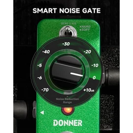 Donner Noise Gate Effector Guitar Pedal 2 Modes Noise Killer (Noise Gate)