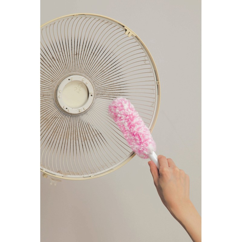 Aiwa Cleaning Tool, Fan Brush, Pink