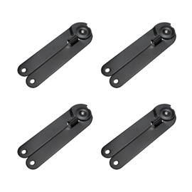 Savagrow 4pcs 180 Degree Rotatable Support Hinges Black 9" Folding Lid Support Hinges
