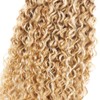 24 26 28 Inch Blonde Ombre Curly Wave Bundles Human