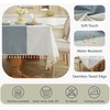 Alsoo Tablecloth for Dining Table Rustic Farmhouse Kitchen Wrinkle Free