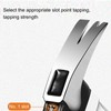 Heavy Duty Claw Hammer, 13oz Multifunction Magnetic Automatic Nail Suction