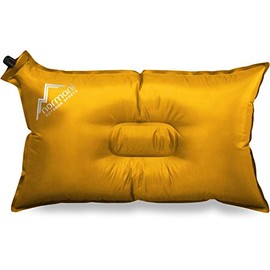 normani QuickFit Self-Inflating Outdoor Thermal Cushion Camping Orange