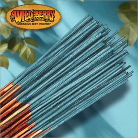 Wild Berry Incense Sticks - Havana Blue - Clean Fresh Fragrance with Jasmine and Apple - Hand Dipped in The USA (100 Count)