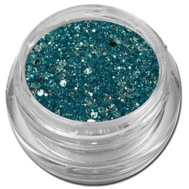 Glamour Mix Glitter Glitter Silver Powder Turquoise Nail Art