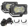 JIEPENG 3 Inch LED Pods 2PCS 40W Driving Lights w/DT