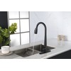 KUIKUI Kitchen Faucet with 20" Pull Down Sprayer, Single Lever