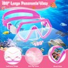 JATEKA Swimming Goggles Set for Children 4-12 Years Pink