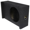 Q-Power Single 10-Inch Universal Downfire/Behind Seat Sub Box | QBSHALLOW10