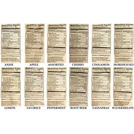 Claeys Old Fashioned Hard Candy - 6 Pack - Licorice - Since 1919