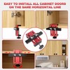 Cabinet Door Mounting Jig, Cabinet Door Installation Positioner for Easy