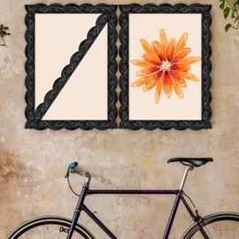 Classroom Bulletin Board Borders, Swirls on Chalkboard Scalloped Borders Industrial Cafe Classroom Decor, Back to School Decoration for Teacher Student Use, 7 x 28 cm/ 2.8 x 11 Inches (120 Pcs)